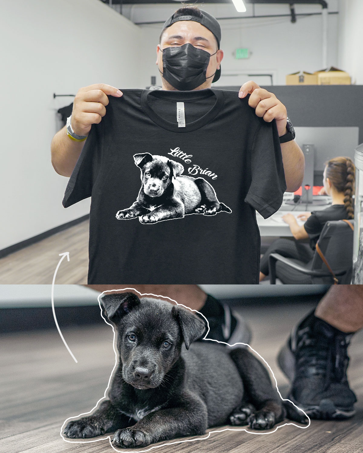 Wintry Mountain Landscape